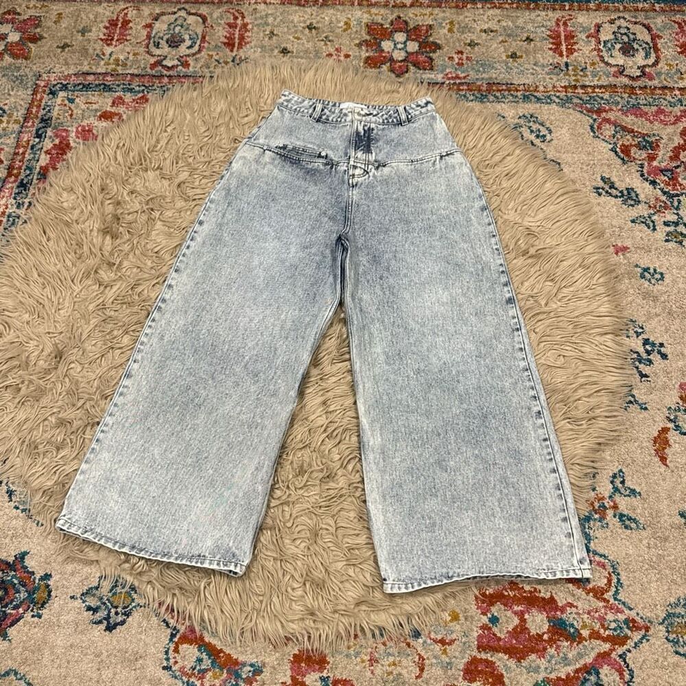 Roderic Wong extra wide leg jeans